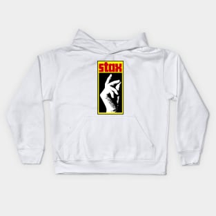 stax hand finger Kids Hoodie